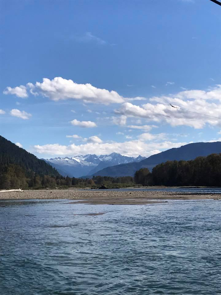 Skykomish River scenic view